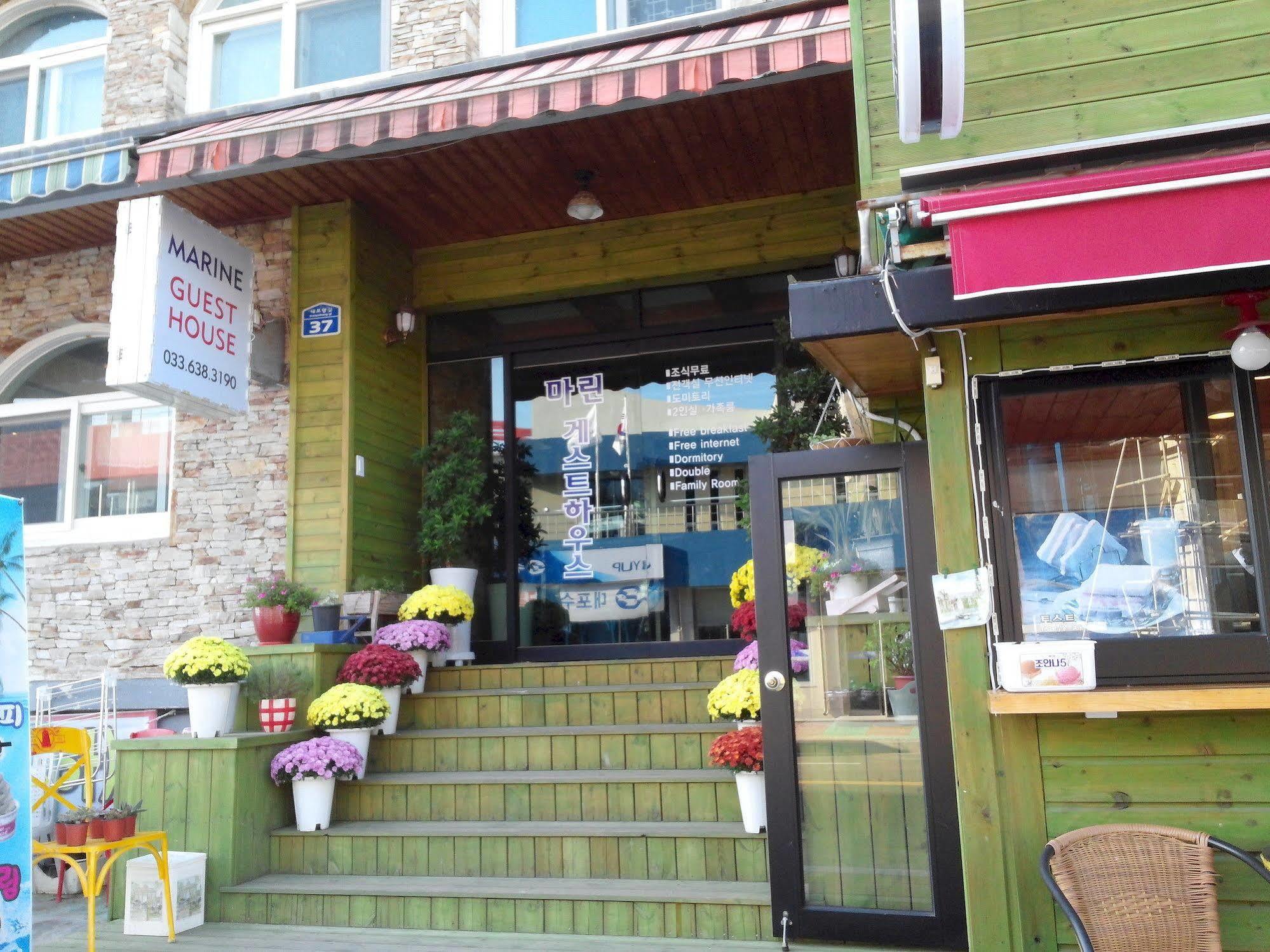 Marine Guesthouse Sokcho Exterior photo